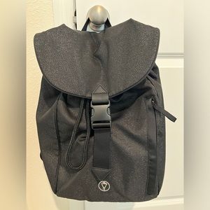 Lululemon Backpack Black/Metallic Silver
